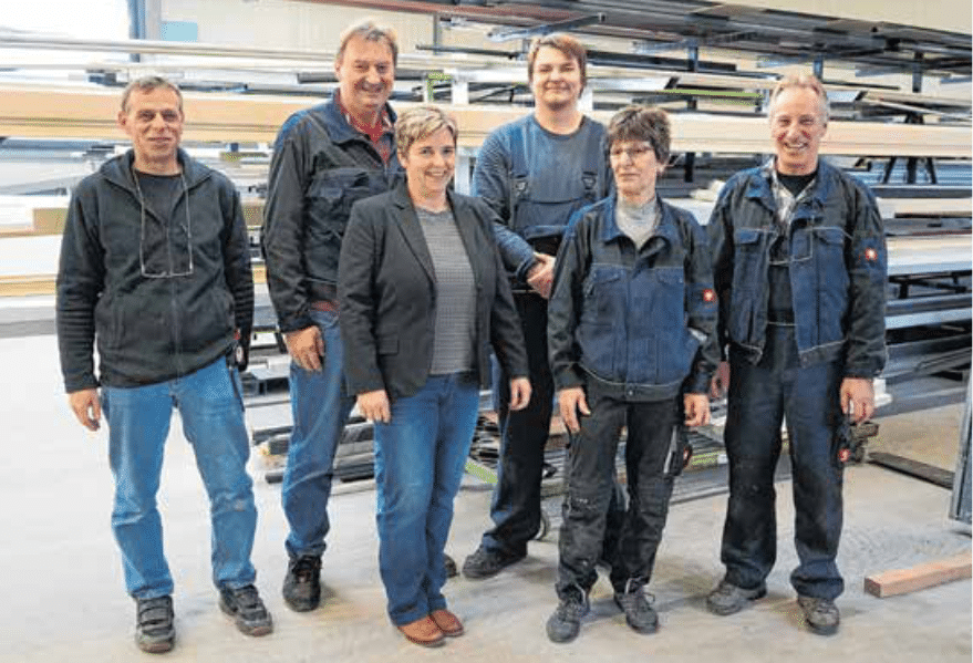 Das Team von Galle Alutec